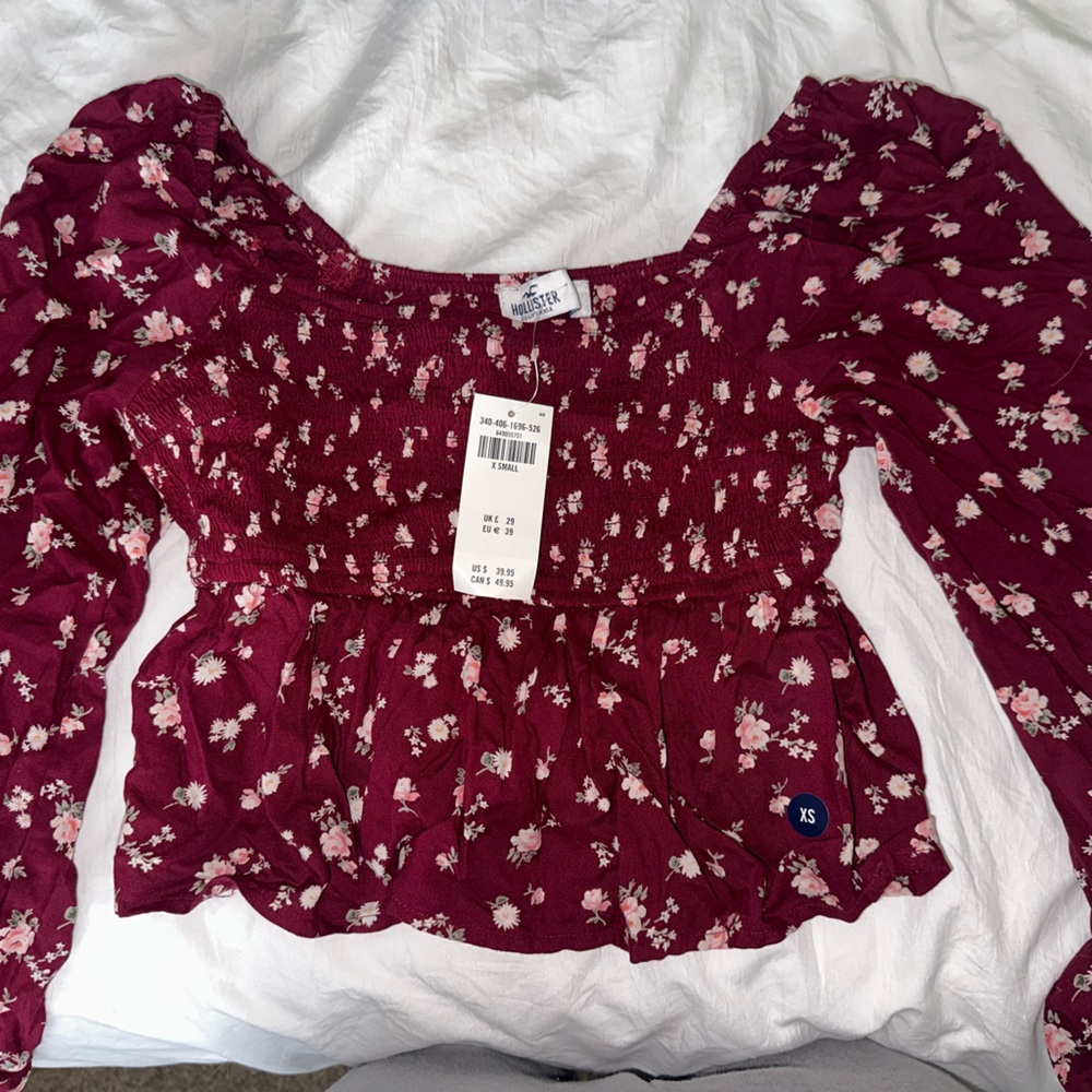 Crop Babydoll Top